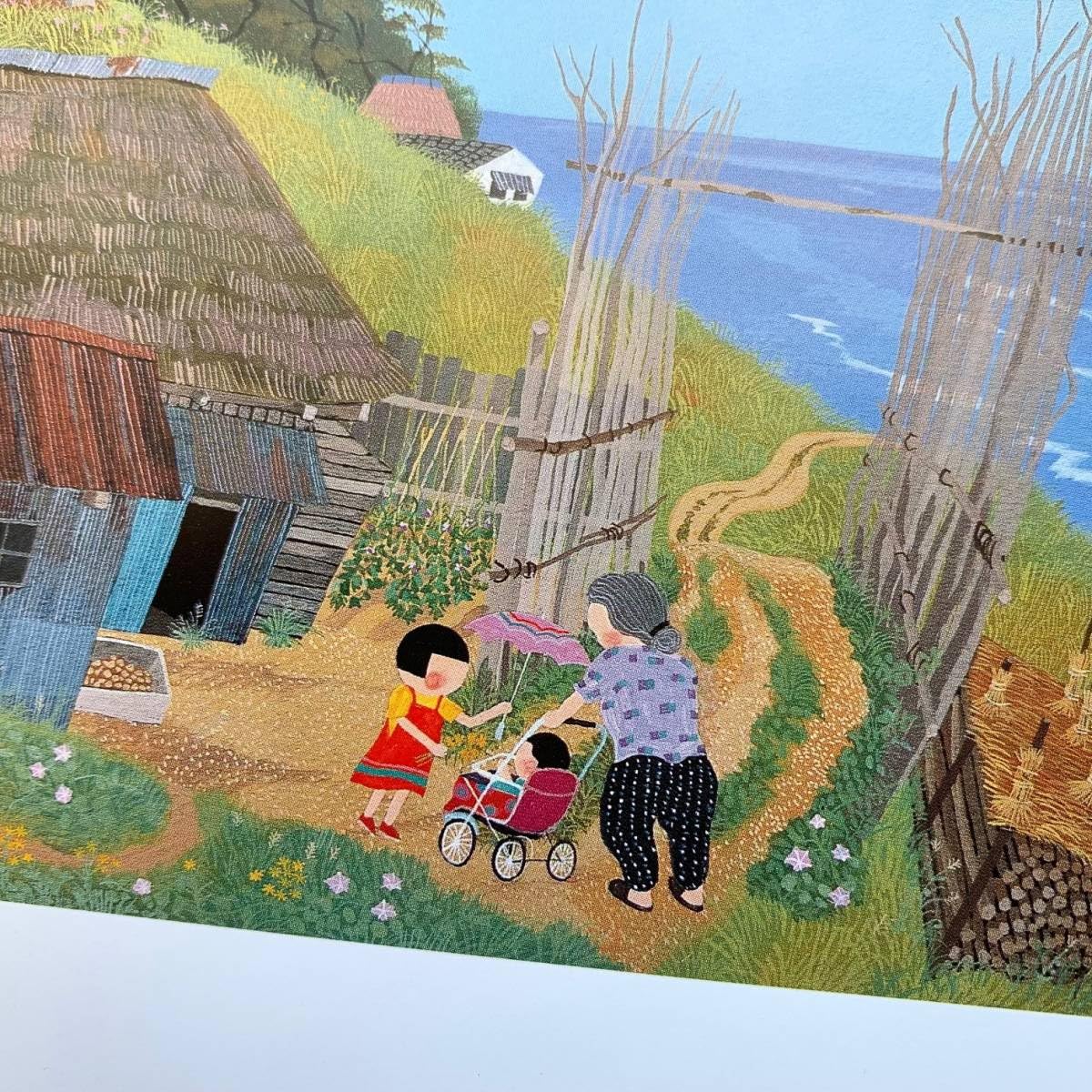 原田 満佐子 【爽秋笠々岳】 希少画集画、状態良好、新品高級額装付 原田 満佐子 【爽秋笠々岳】 希少画集画、状態良好、新品高級額装付